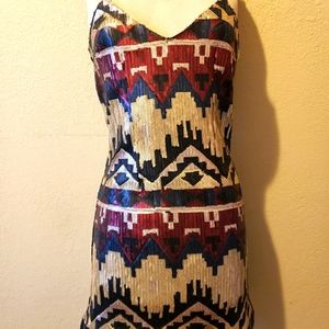 Sequin like party dress